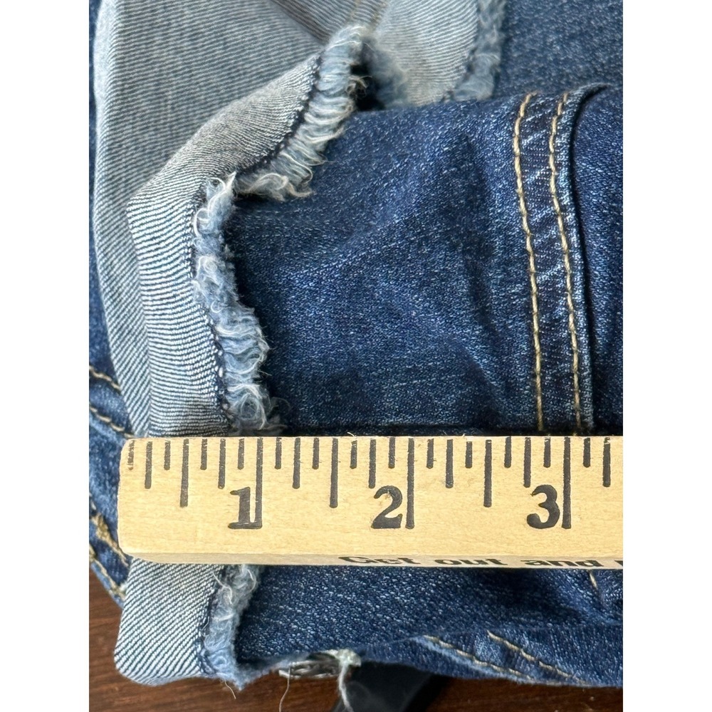 Unionbay NEW Denim Shortalls Large Dark Wash Summer Casual Beach Travel 90s Vibe - Picture 11 of 13